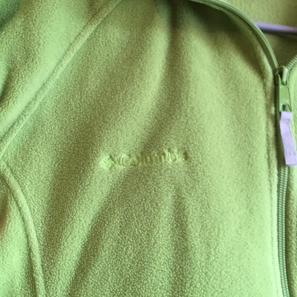 Green Columbia fleece - Picture 2 of 8